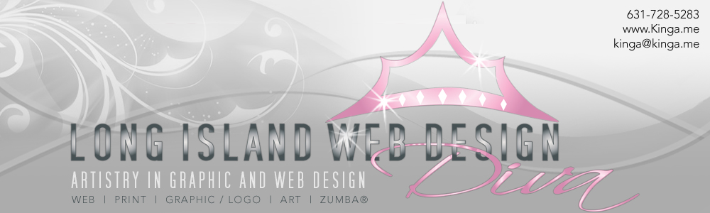 Kinga Long Island New York - Web Design Development - Print Catalog Brochure Flyer - Graphic Logo - Art Pencil Portrait - Zumba Dance Fitness